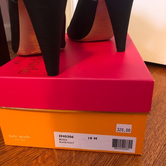 Kate Spade black heals - Picture 10 of 10